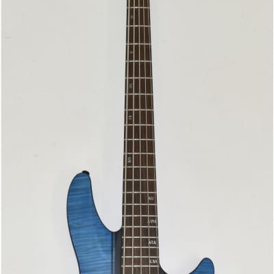 Schecter C-5 GT Bass Satin Trans Blue B-Stock 0276 image 3