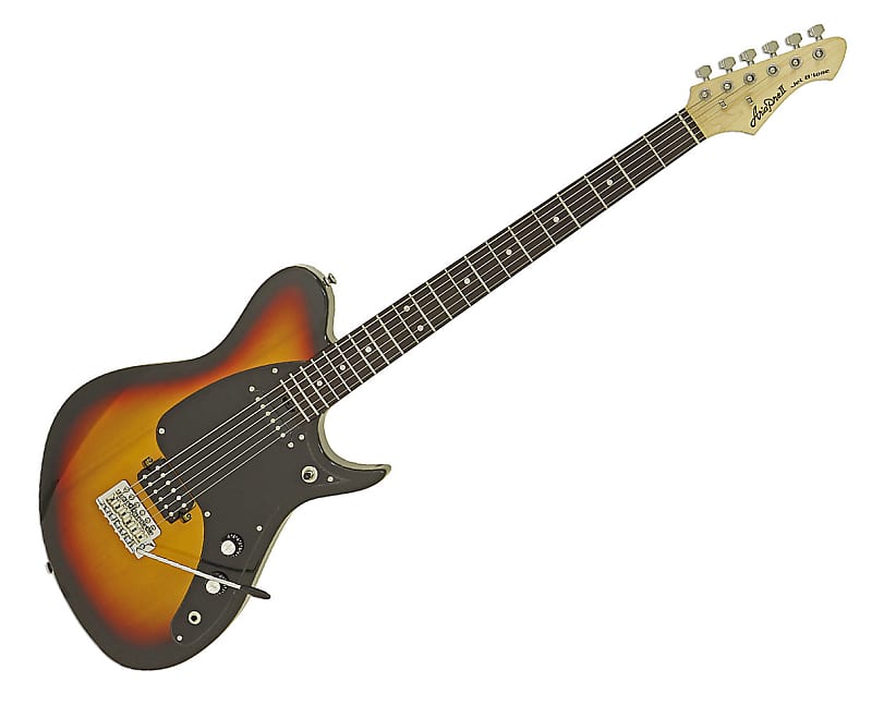 Aria Pro II J-B'Tone Jet Series Baritone Guitar - 3-Tone Sunburst - Open Box image 1
