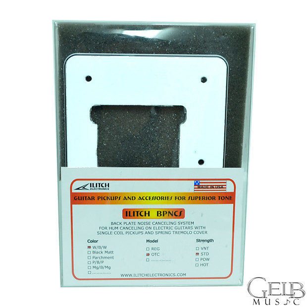 Ilitch BPNCSOTC Back Plate Noise Canceling System Open Reverb