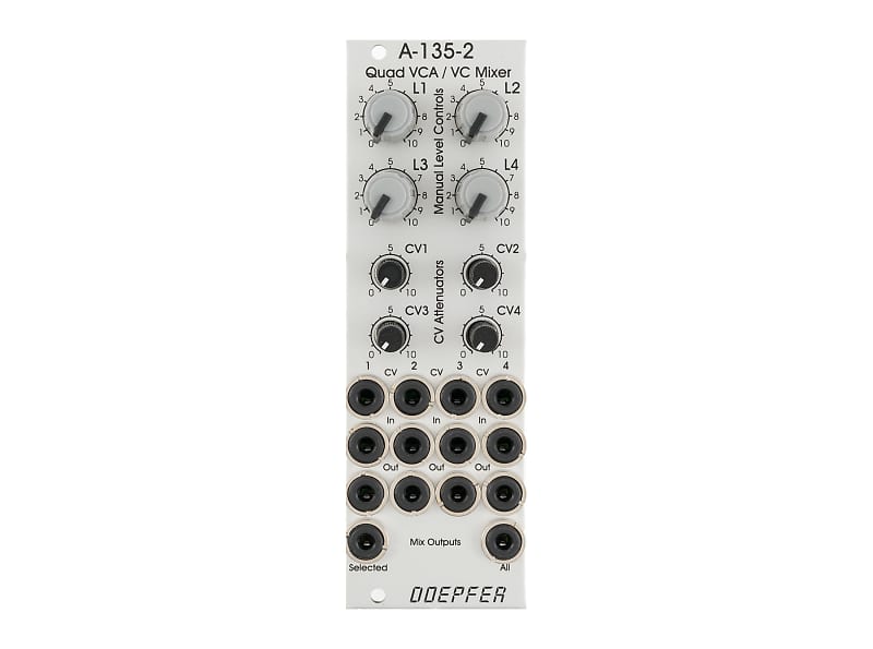 Doepfer A-135-2 Quad VCA / Mixer