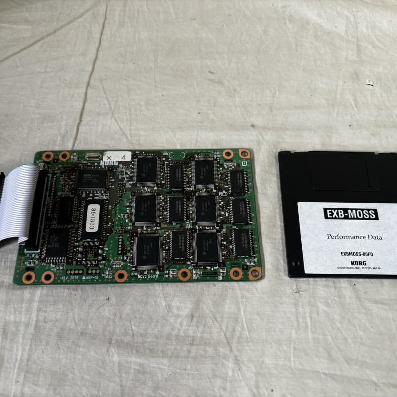 Korg MOSS-TRI Expansion Board for Trinity V3 (Z1 board, M-Bank) - Rare! |  Reverb