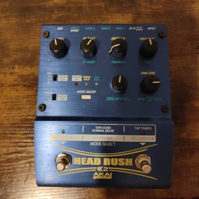 Akai Headrush E2 Digital Echo / Looper 2000s - Metal for sale