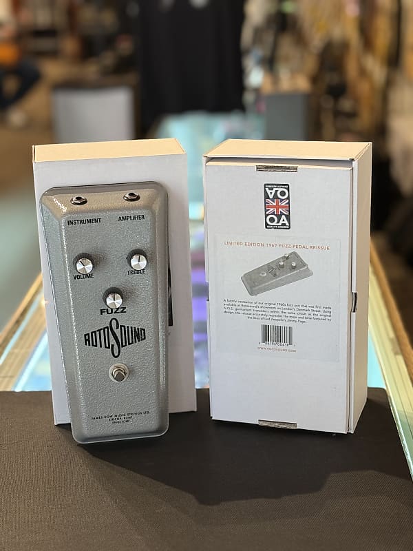 ROTOSOUND RFB1 限定品Fuzz Pedal Reissue Rotosound RFB1 Limited Edition '1967