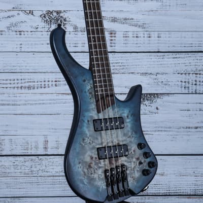 Ibanez EHB1500 Headless Bass 4str | Cosmic Blue Starburst Flat image 2