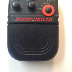Zoom Driver 5000 Overdrive Distortion Rare Vintage Guitar Effect 
