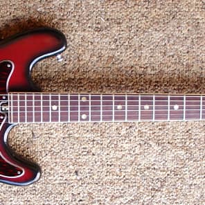 1960s DIASONIC Japanese electric 2 pickup guitar image 5