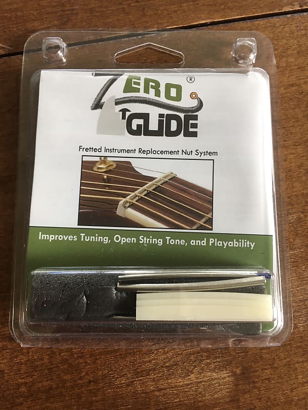 Zero Glide ZB2 Unslotted Electric Guitar Replacement Nut Reverb