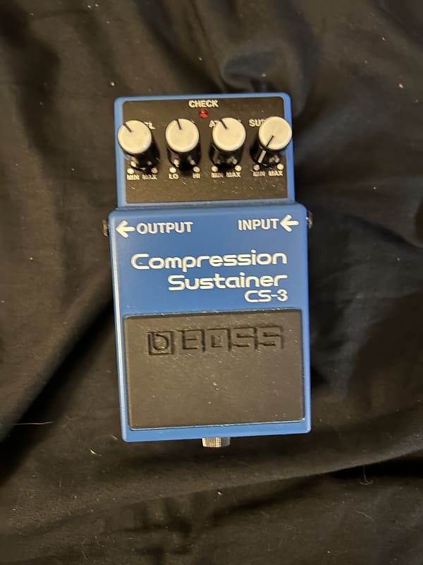 Boss CS-3 Compression Sustainer (Silver Label) 1997 - Present