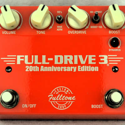 Fulltone Custom Shop FD-3 Full Drive 3 20th Anniversary Edition