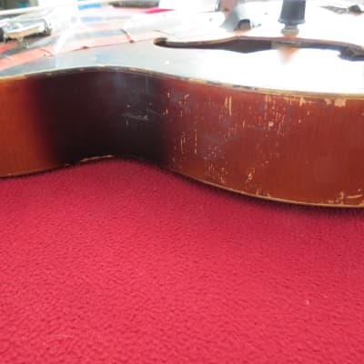Hofner type Acoustic Sunbusrt  LEFTY (with video) image 10