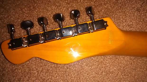 TOKAI GOLDSTAR SOUND 52 REISSUE TELE TELECASTER STYLE GUITAR BUTTERSCOTCH w FENDER STD GIG BAG