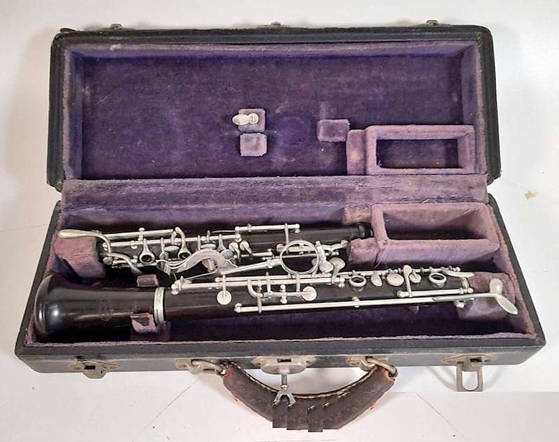 Pan American Elkhart Oboe. USA. Very good condition but vintage Professional Model ??? image 1