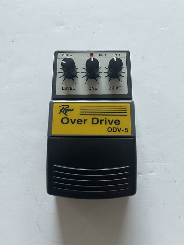 Rogue ODV-5 Analog Overdrive Distortion Rare Vintage Guitar Effect Pedal image 1