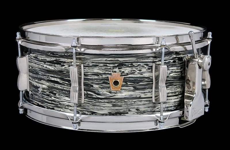 WFL No. 900 Buddy Rich Super Classic 5.5x14" 8-Lug Snare Drum with P-87 Strainer 1948 - 1959 image 2