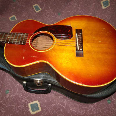 Vintage 1960 Gibson LG-2 3/4 Acoustic Guitar no cracks/repairs image 2