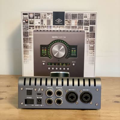 Universal Audio Apollo Twin X QUAD Thunderbolt 3 Audio Interface 2019 - Present - Gray image 4