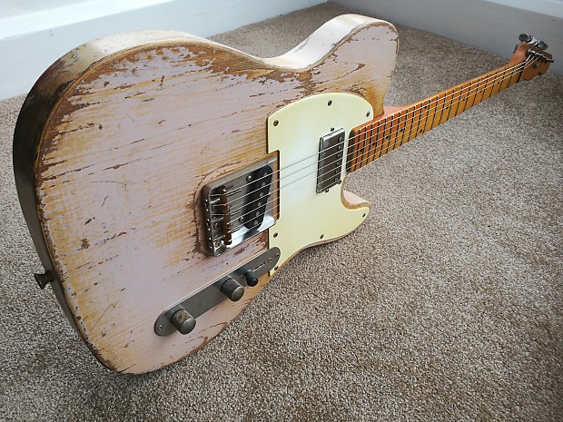 Vtt Relics Tele 1950 s Shell Pink Vintage Reverb Brazil