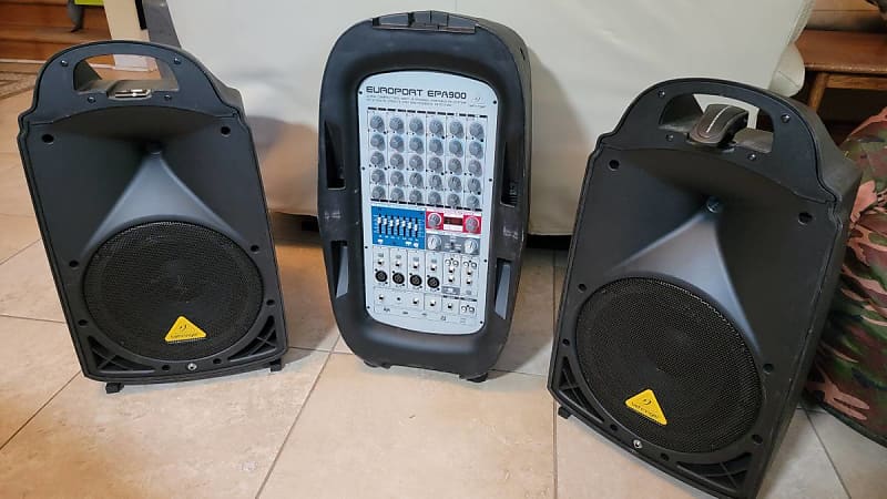 Behringer Europort EPA900 Portable 900 Watt PA System