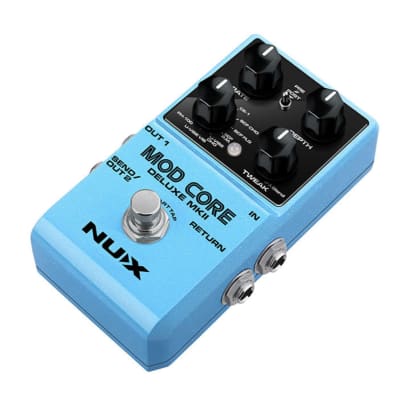 NuX Mod Core Deluxe MkII Modulation Guitar Bass Pedal  2023 - New! image 5