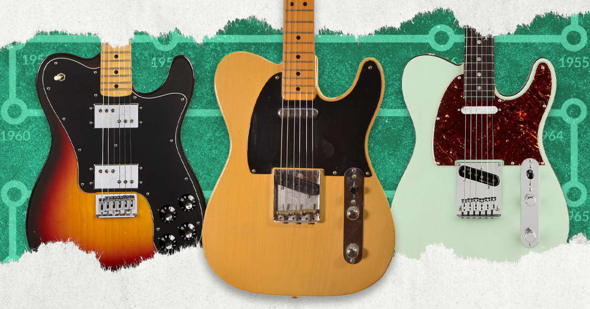A Timeline of Fender Telecasters | Reverb News A Timeline of Fender Telecasters | Reverb News