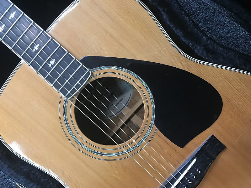 Yamaha FG-450S Dreadnought Acoustic Guitar made in Taiwan in good condition  with hard case