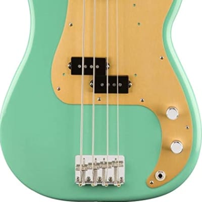 Fender Vintera '50s Precision Bass, Maple Fingerboard, Seafoam Green image 4