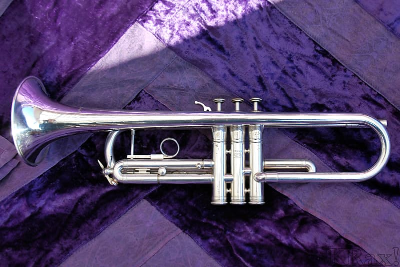 Courtois Balanced Large Bore Silver Plated Trumpet