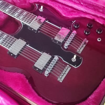 1992 Gibson EDS-1275 Cherry image 2