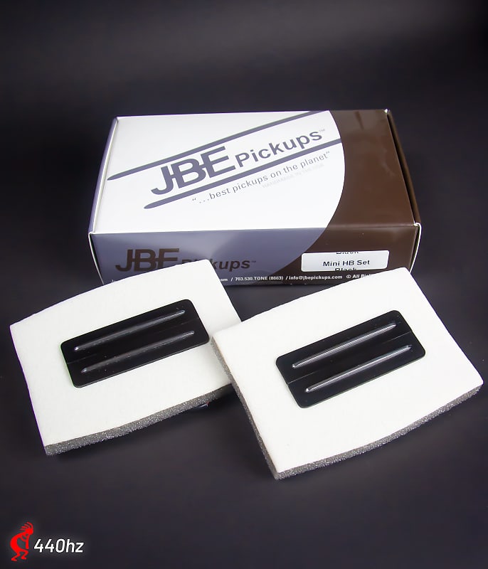 Joe Barden Engineering Mini Humbucker Set - Black | Reverb