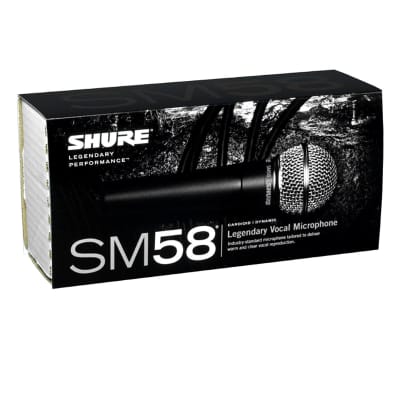 Shure SM58 Handheld Cardioid Dynamic Microphone | Reverb