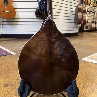 Kentucky KM-256 Deluxe A-Model Mandolin Transparent Brown w/Padded Gig Bag image 3