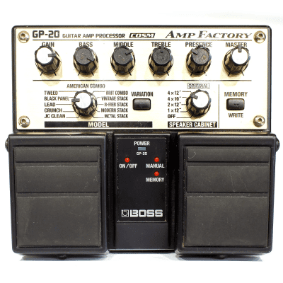 Boss GP-20 Amp Factory | Reverb