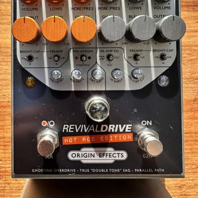 Reverb.com listing, price, conditions, and images for origin-effects-revivaldrive-hot-rod