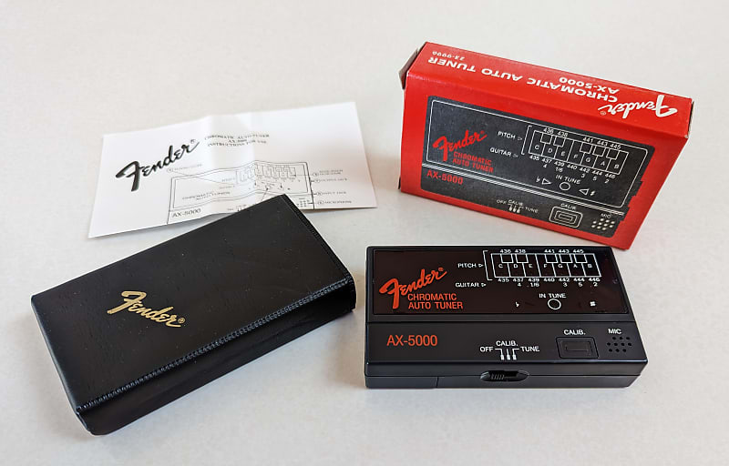 Fender AX5000 Chromatic Auto Tuner AX5000 Reverb