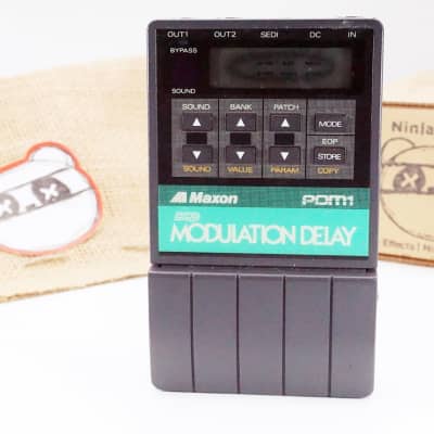 Maxon PDM1 MODULATION DELAY  PDM-1 マクソン Maxon PPE-1 Programmable Parametric EQ Equalizer Effect
