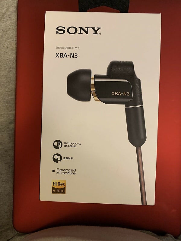 Sony XBA-N3 Hybrid In-Ear Headphones 2018? Domestic Japanese Version, Black