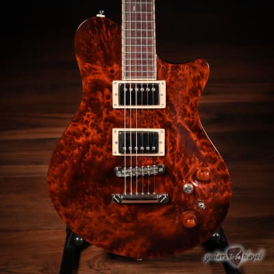 New Orleans Guitar Company Voodoo Custom w/ Case - Redwood Burl image 2