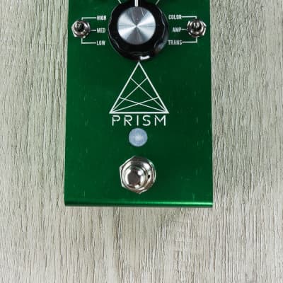 Jackson Audio Prism Buffer Boost Preamp EQ Overdrive Guitar Effects Pedal Green image 1
