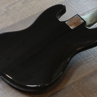 1999 Modulus VJ4 Electric 4-String Bass Guitar Black + Case (6824) image 12