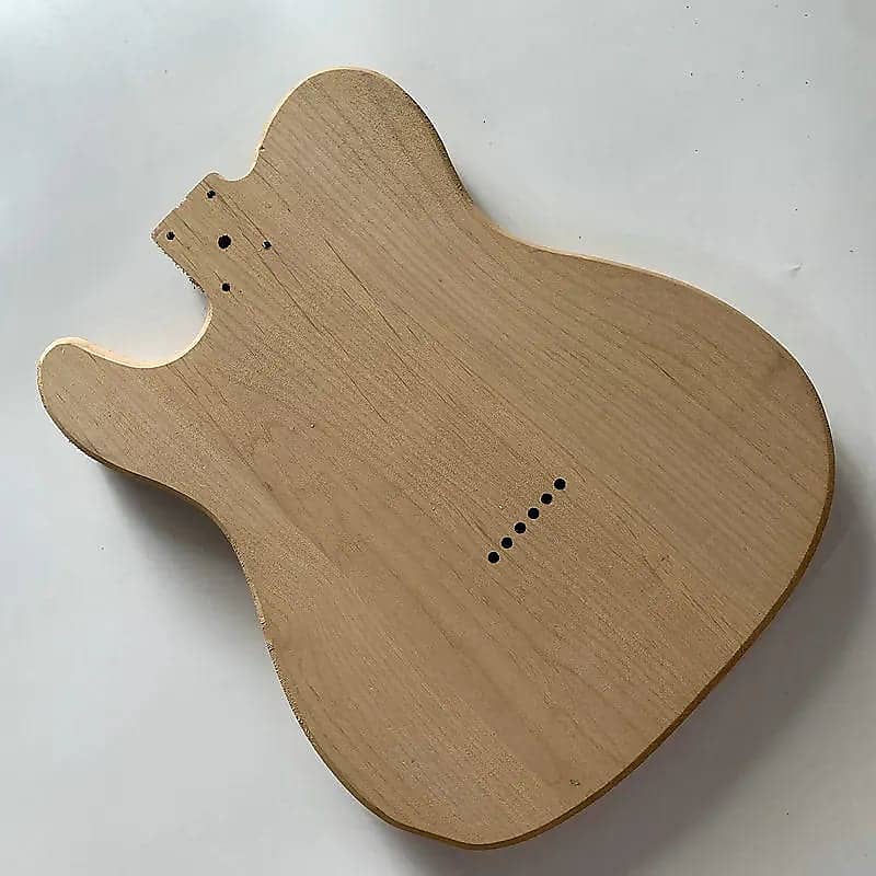 Solid Alder Wood Telecaster Tele Style F Hole Body