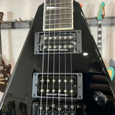 Jackson USA Select King V KV2 Electric Guitar w/ Case-Gloss Black image 6