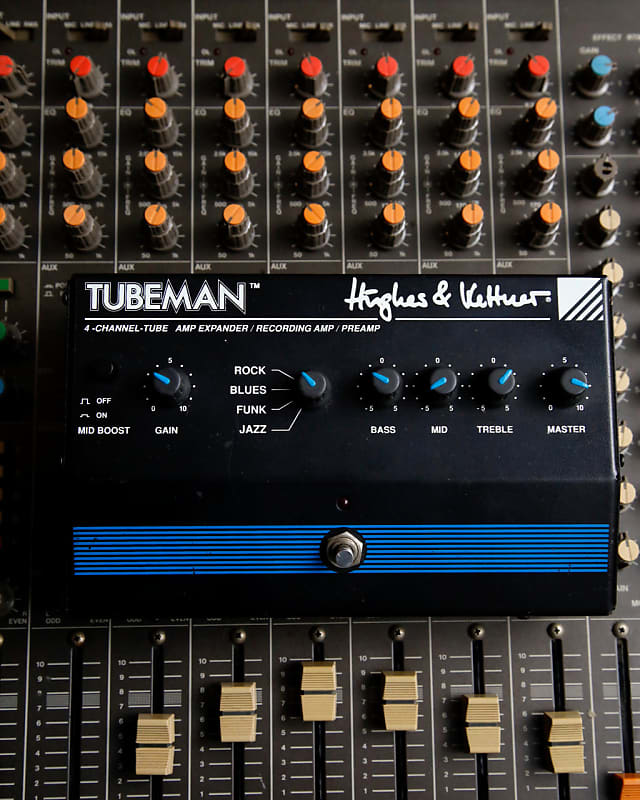 Hughes & Kettner Tubeman 4-Channel Tube Amp Expander / Recording Amp /  Preamp