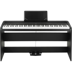 Korg B1-SP-BK 88-Key Digital Piano w/ Stand and Pedals