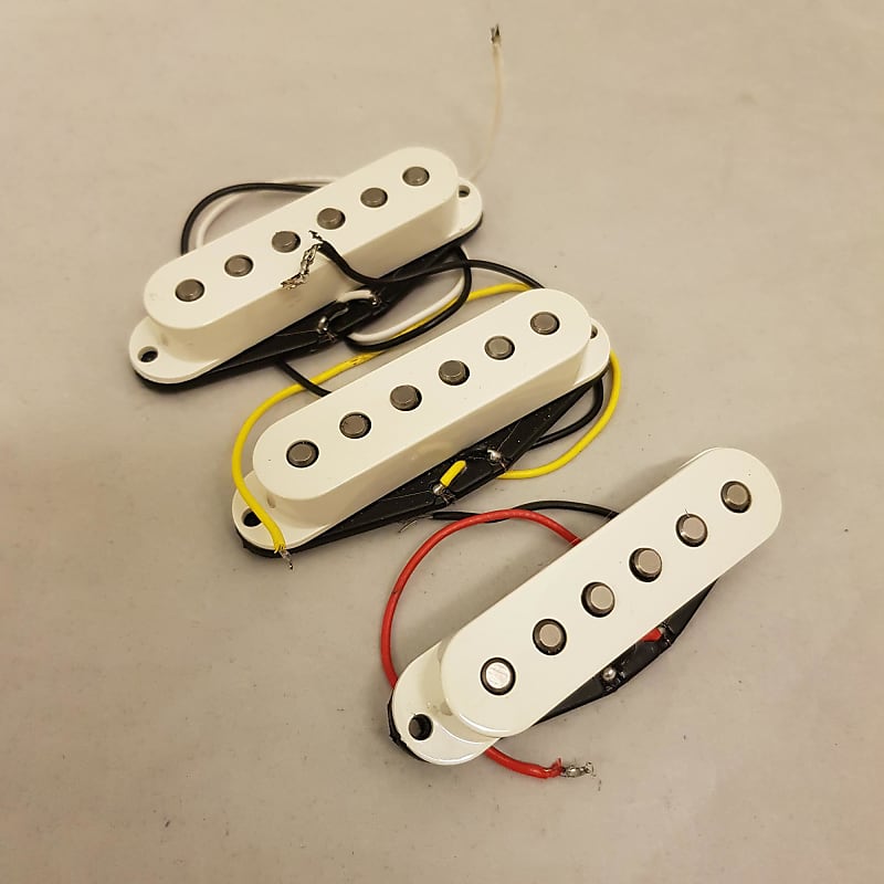 Fender Player Strat Original Pickup Set Sss Single Coil