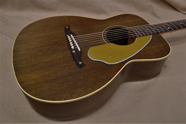 Vintage 1969 Fender Newporter acoustic guitar Made In USA