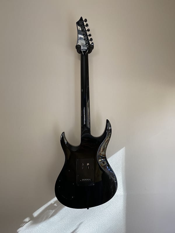 ギター washburn XM DLX-FR Washburn XM DLX FR Metallic Black | Reverb