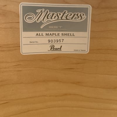 Pearl Mcx Masters Maple Complete 16x16" Floor Tom image 9