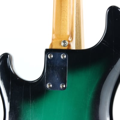 1960s Galanti Kapa Made in Italy Green Burst Gemelli Polverini Vintage Electric Guitar | Green Burst! Hopf Crucianelli image 19