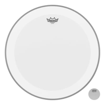 Remo Bass, Powerstroke 4, Coated, 20" Diameter, w/ Impact Patch, P4-1120-C2- image 1