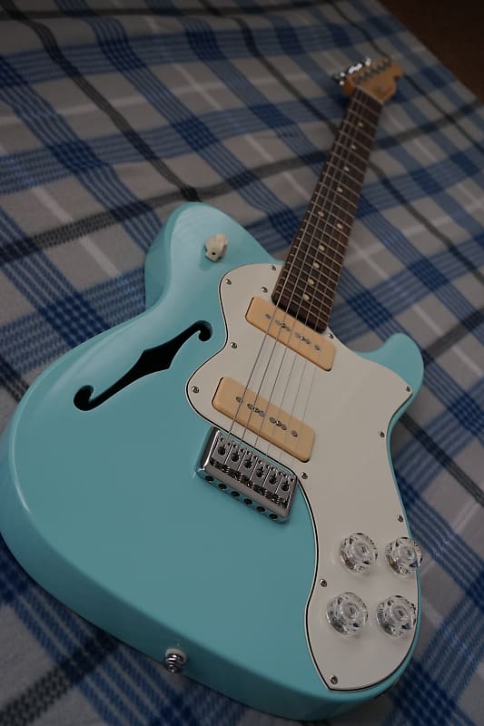 Warmoth 72 Telecaster Thinline P90 2019 Hand Wound USA Soapbar